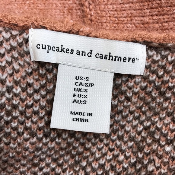 NWT Cupcakes & Cashmere Brushed Cropped Boyfriend Cardigan - Picture 13 of 14